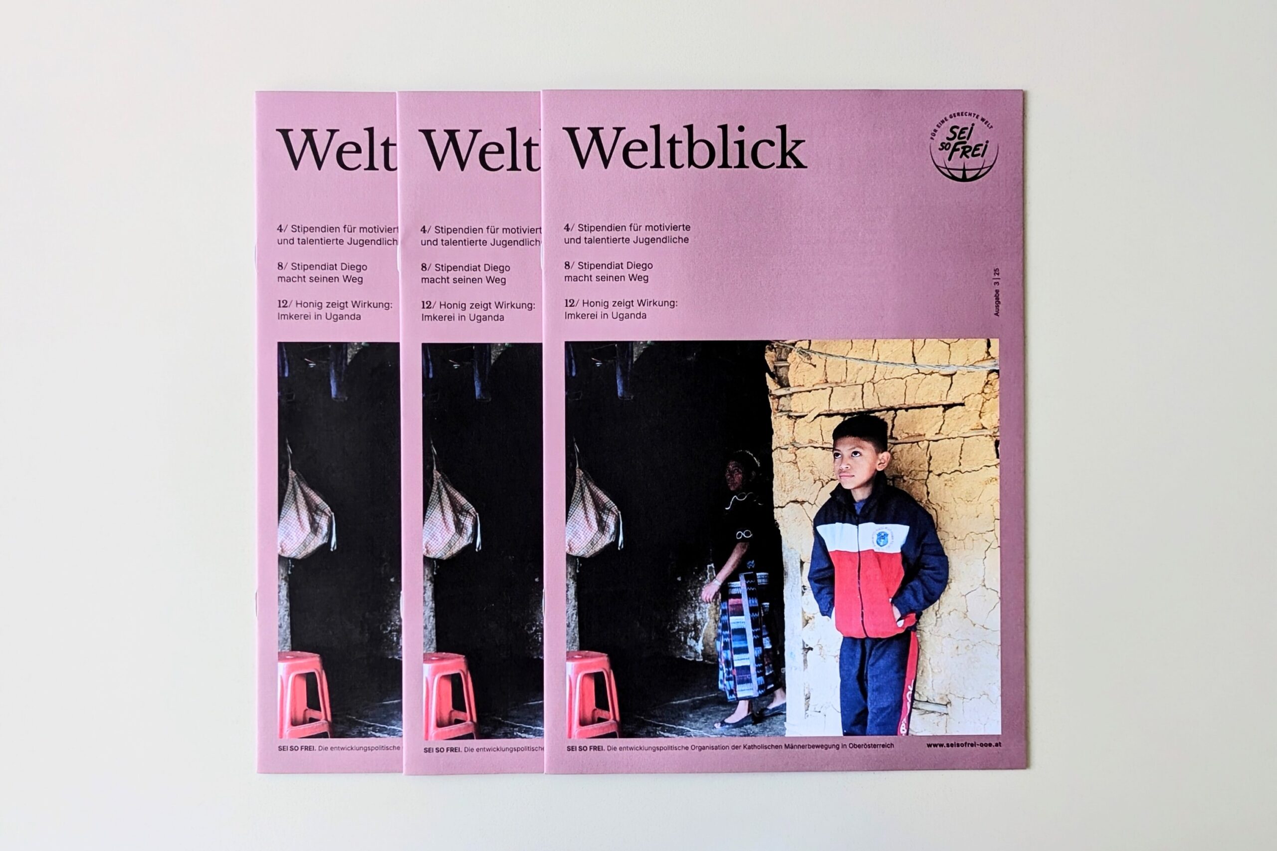 Sei-So-Frei-Magazin Weltblick, Ausgabe 3/2025, Coverbild